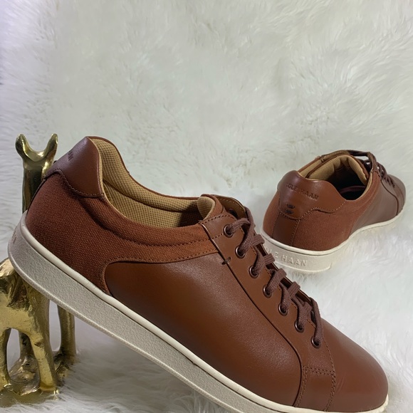 🛑Sold🛑Cole Haan Men’s Sneakers Size 11 Tan - Picture 6 of 8